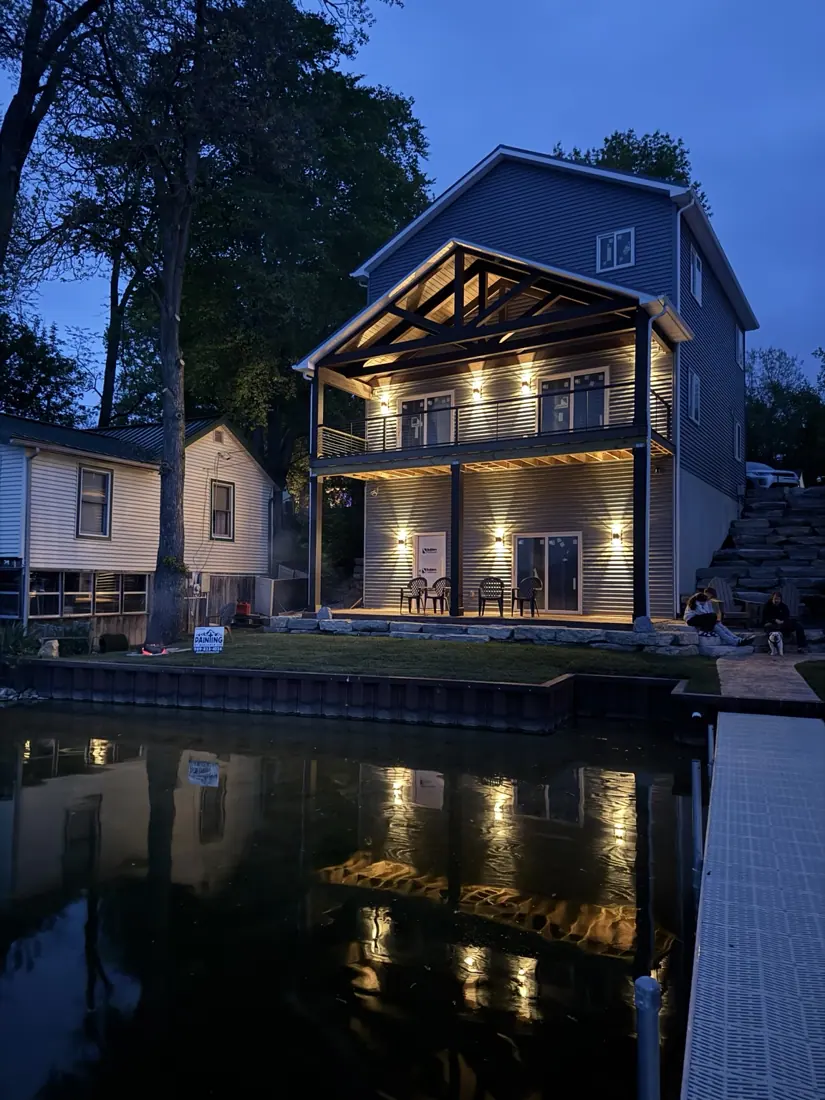 Lakefront Exterior Lighting
