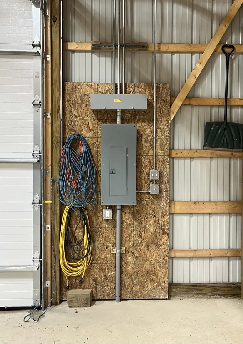 Pole Barn Electrical Panels