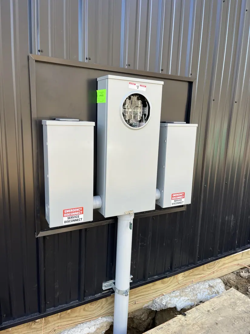 Exterior Service Installation